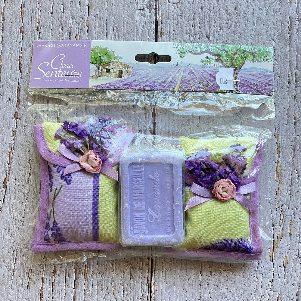 Lavender Soap and Sachet Set from France 💜🇫🇷